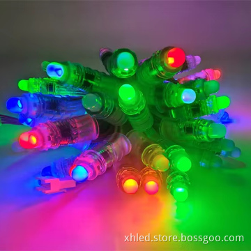 Upgraded 12mm Outdoor Permanent LED Christmas Color Light String